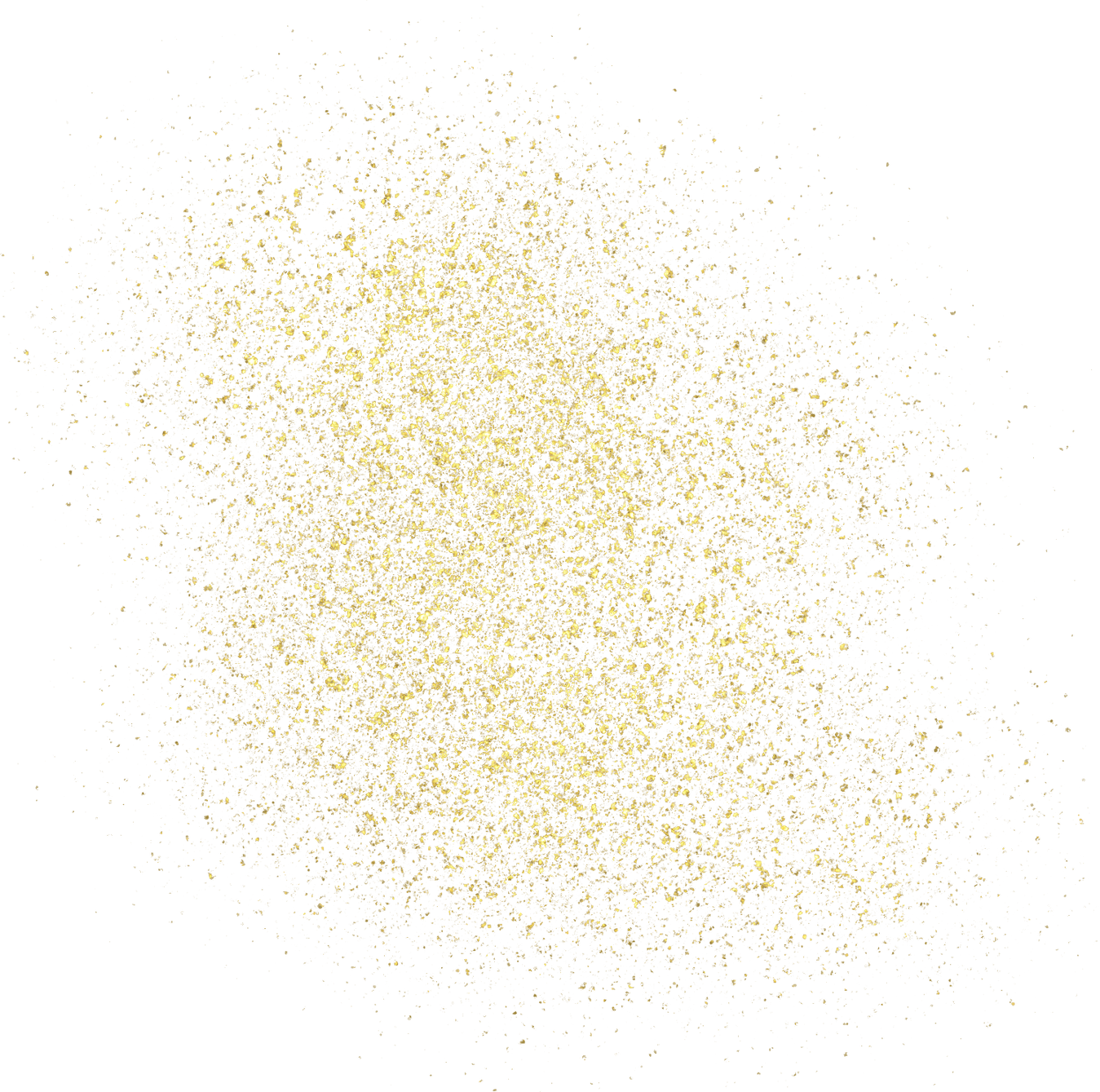 Golden glitter